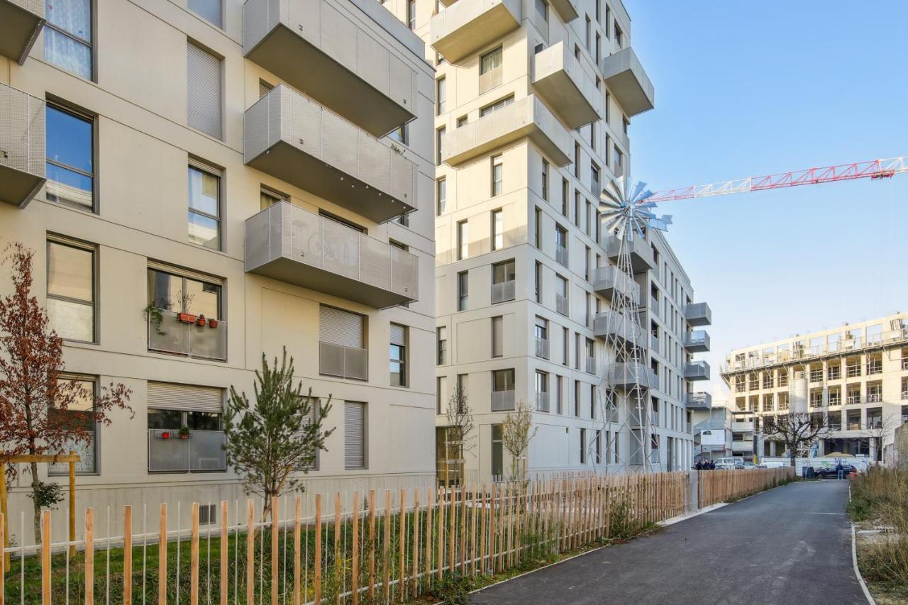 Apartamento Chic Apart With Balcony Near Paris Ivry-sur-Seine Exterior foto